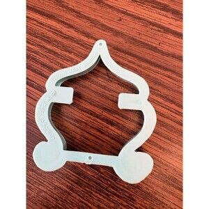 Vintage Wilton Cookie Cutters/Press from 1972 - Set of 9 - Blue